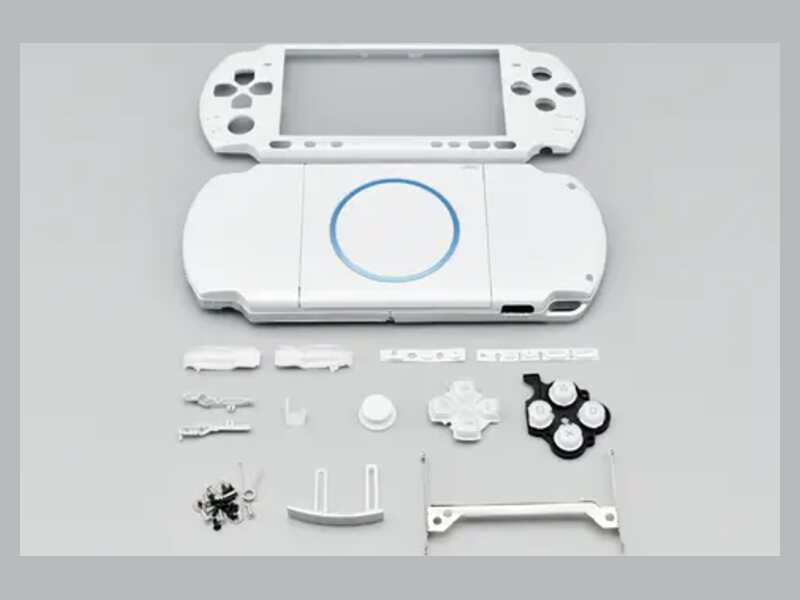 Pearl White PSP 3000 shell