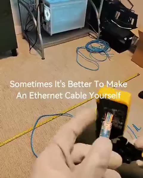 Custom Ethernet runs on Instagram